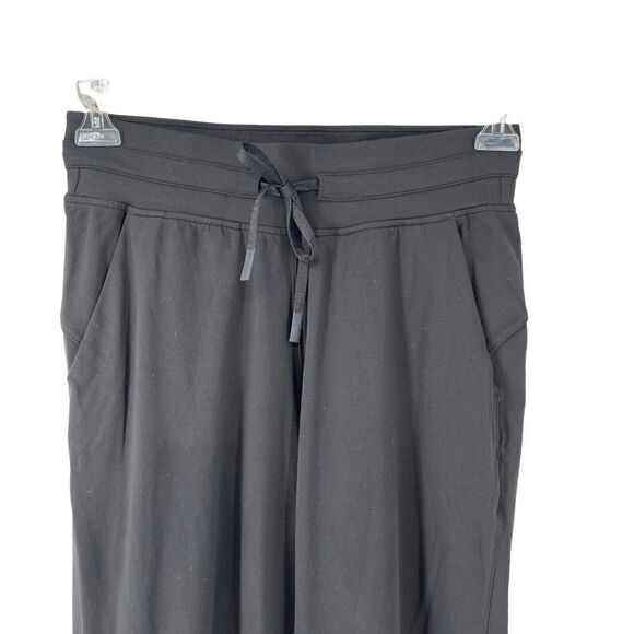 Lululemon Jogger Pants Womens Size 6 Dark Gray Athleisure Lounge Active Wear - Picture 3 of 7